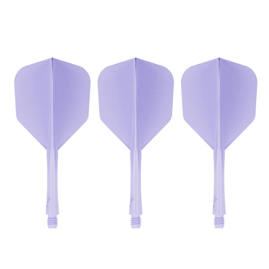 Caliburn SUP Lite Moulded Dart Flights, Standard No6, Misty Purple