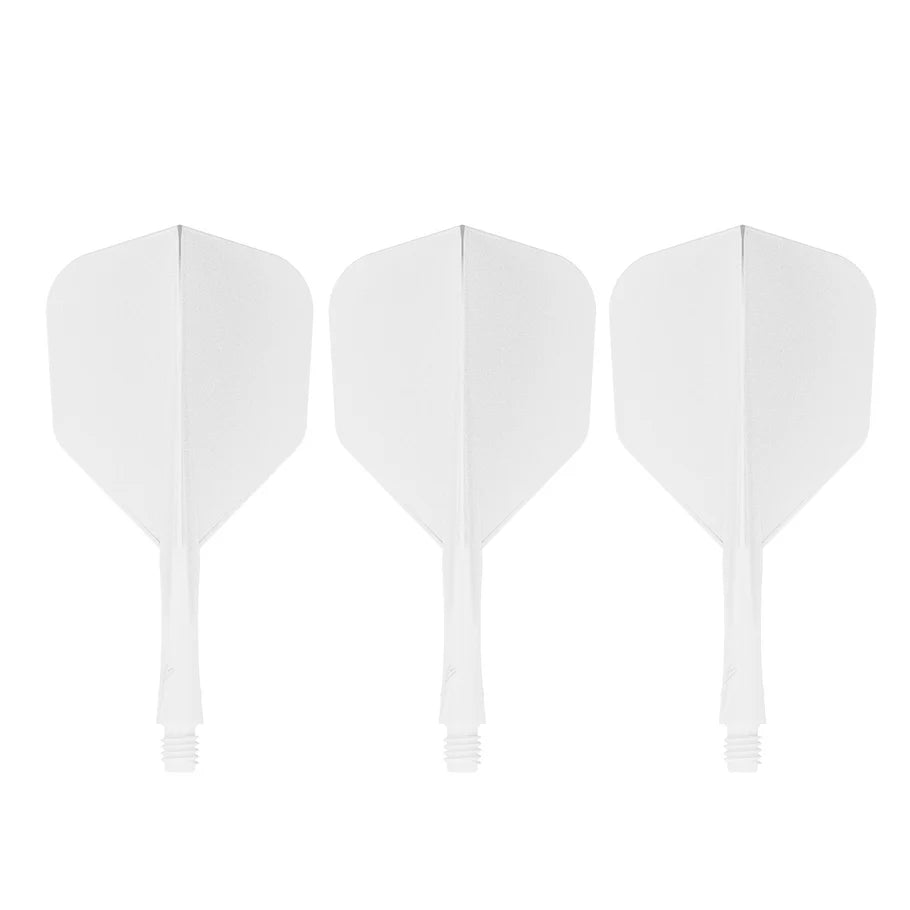 Caliburn SUP Lite Moulded Dart Flights, Standard No6, White