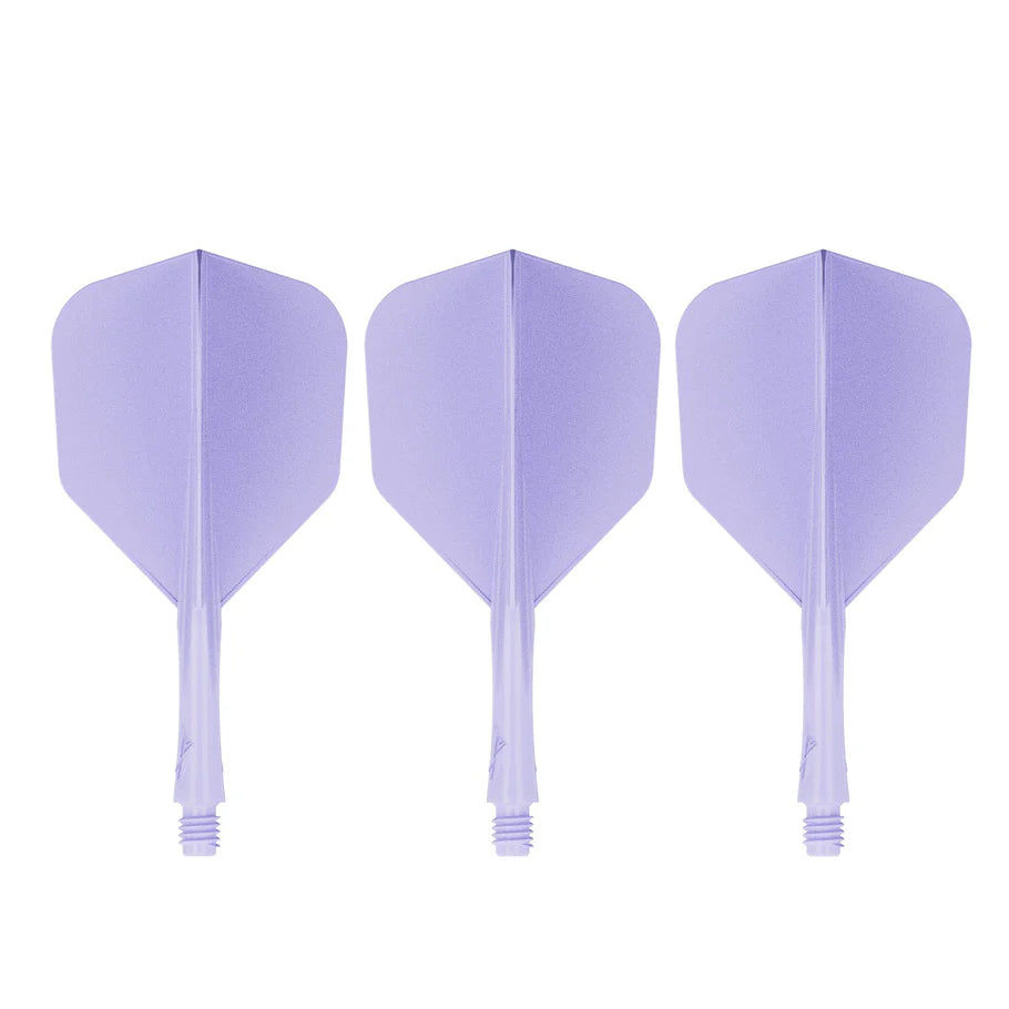 Caliburn SUP Lite Moulded Dart Flights, Standard No6, Misty Purple