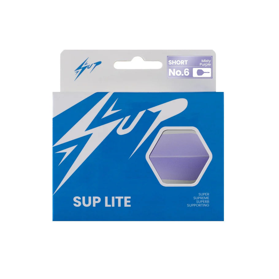 Caliburn SUP Lite Moulded Dart Flights, Standard No6, Misty Purple