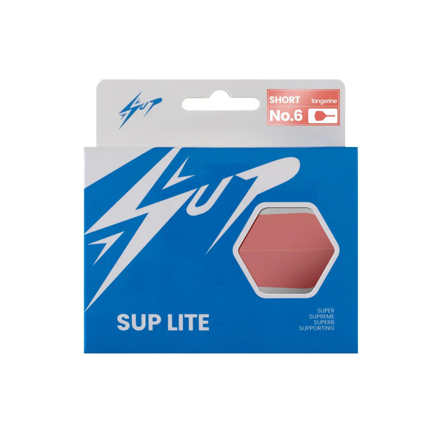 Caliburn SUP Lite Moulded Dart Flights, Standard No6, Tangerine Orange