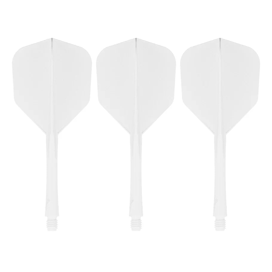 Caliburn SUP Lite Moulded Dart Flights, Standard No6, White