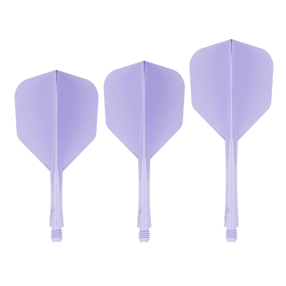 Caliburn SUP Lite Moulded Dart Flights, Standard No6, Misty Purple