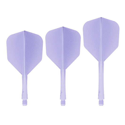 Caliburn SUP Lite Moulded Dart Flights, Standard No6, Misty Purple
