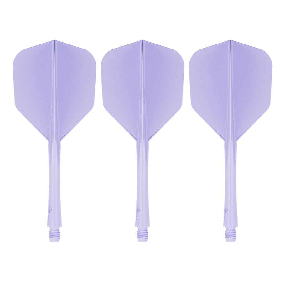 Caliburn SUP Lite Moulded Dart Flights, Standard No6, Misty Purple