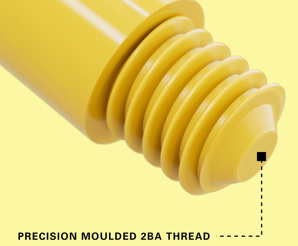 Target Pro Grip Dart Shafts, Yellow, Intermediate Length