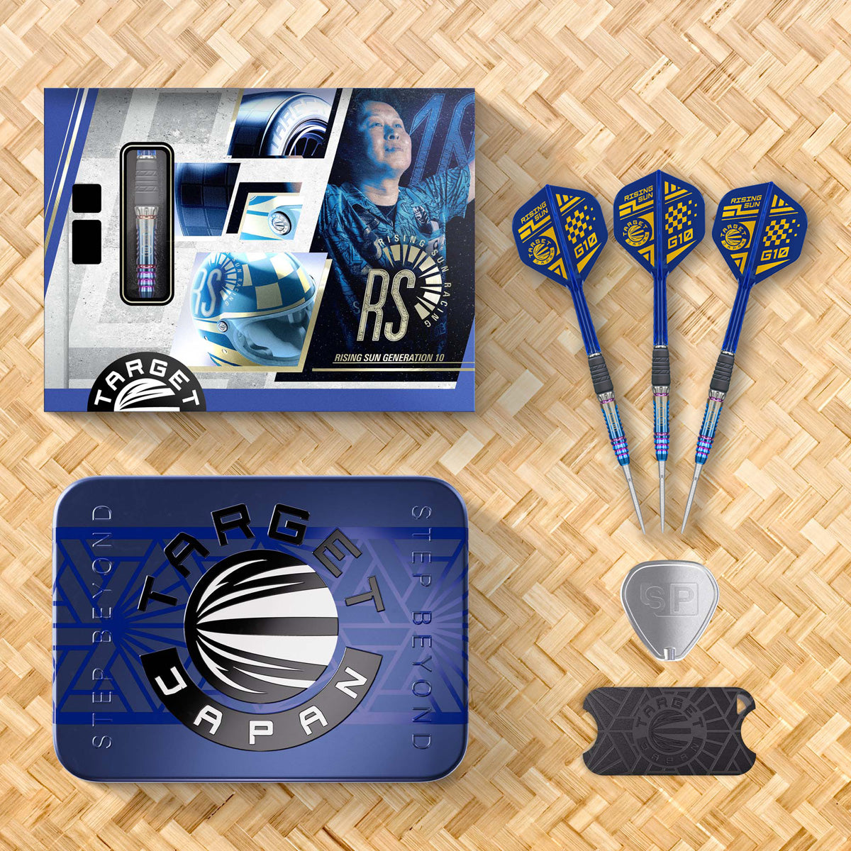 Target Japan Haruki Muramatsu Rising Sun G10 95% Tungsten SP Steel Tip Darts