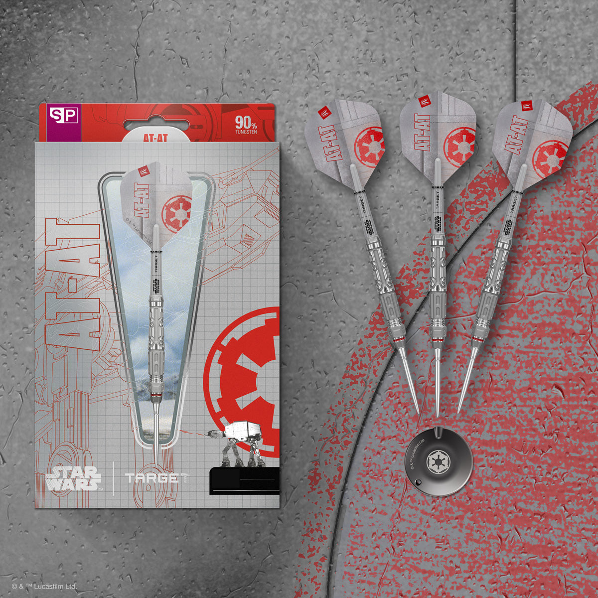STAR WARS™ | TARGET AT-AT 90% Tungsten SP Steel Tip Darts