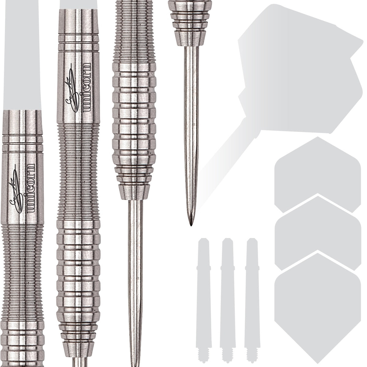 Gary Anderson Phase 2 Purist PDL 90% Tungsten Steel Tip Darts by Unicorn