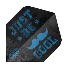 Unicorn Ultra Fly Dart Flights, Just Be Cool Blue, No2 Shape, 100 Micron