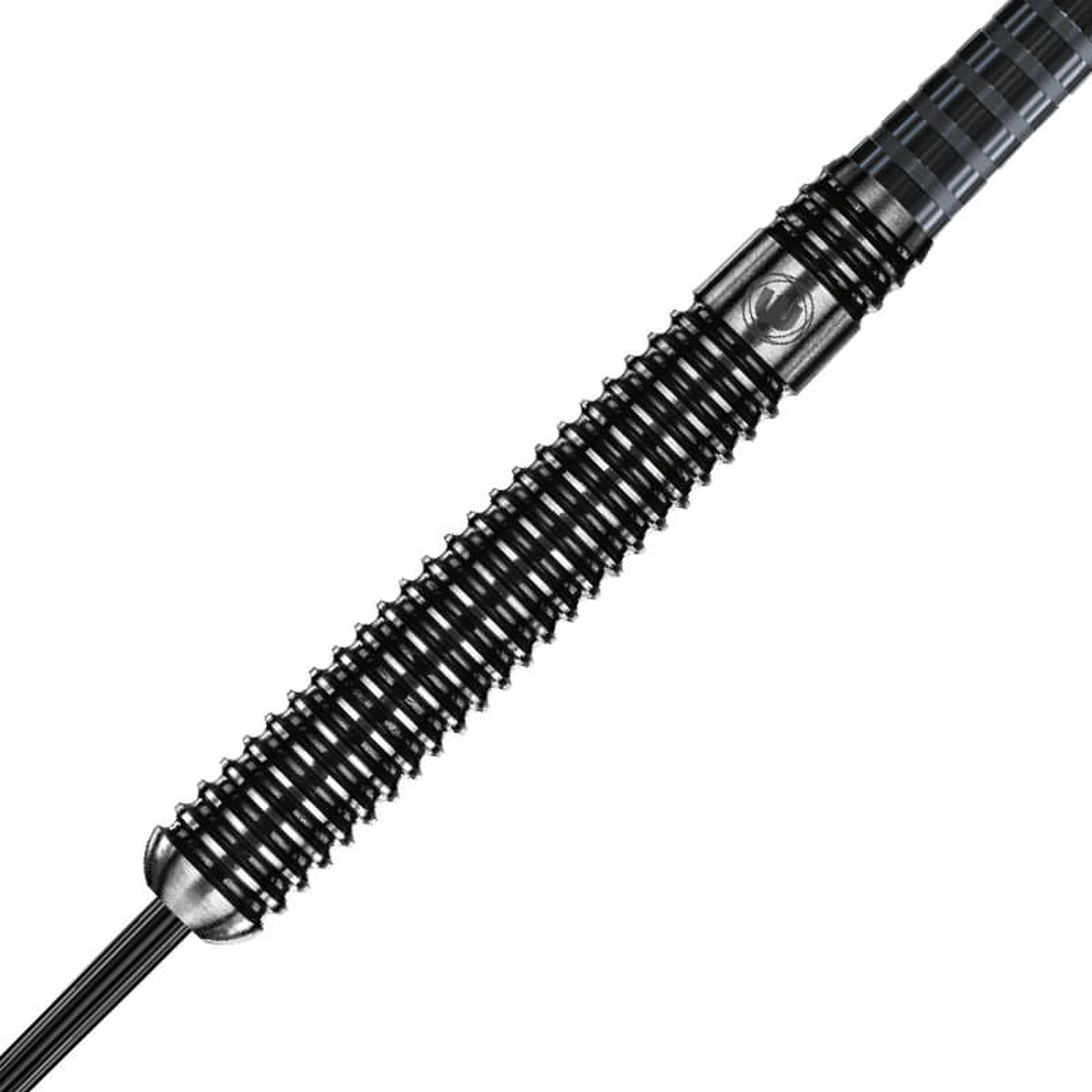 Winmau Blackout 90% Tungsten Steel Tip Darts - Straight Barrel