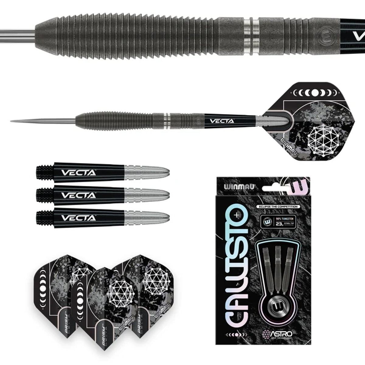 Callisto 02 90% Tungsten Steel Tip Darts by Winmau