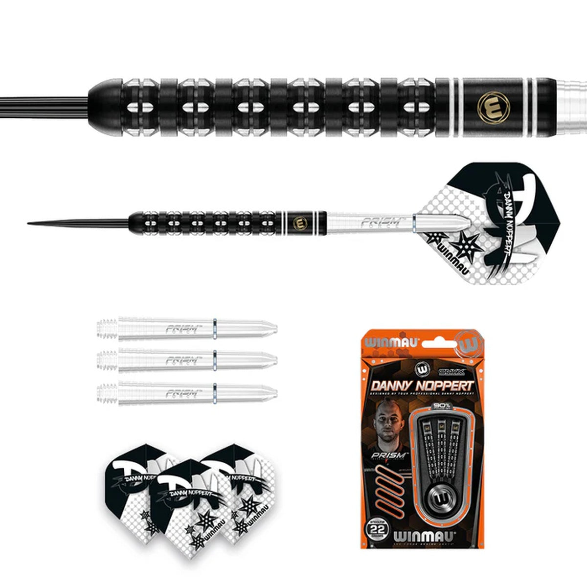 Danny Noppert Freeze Edition 90% Tungsten Steel Tip Darts by Winmau