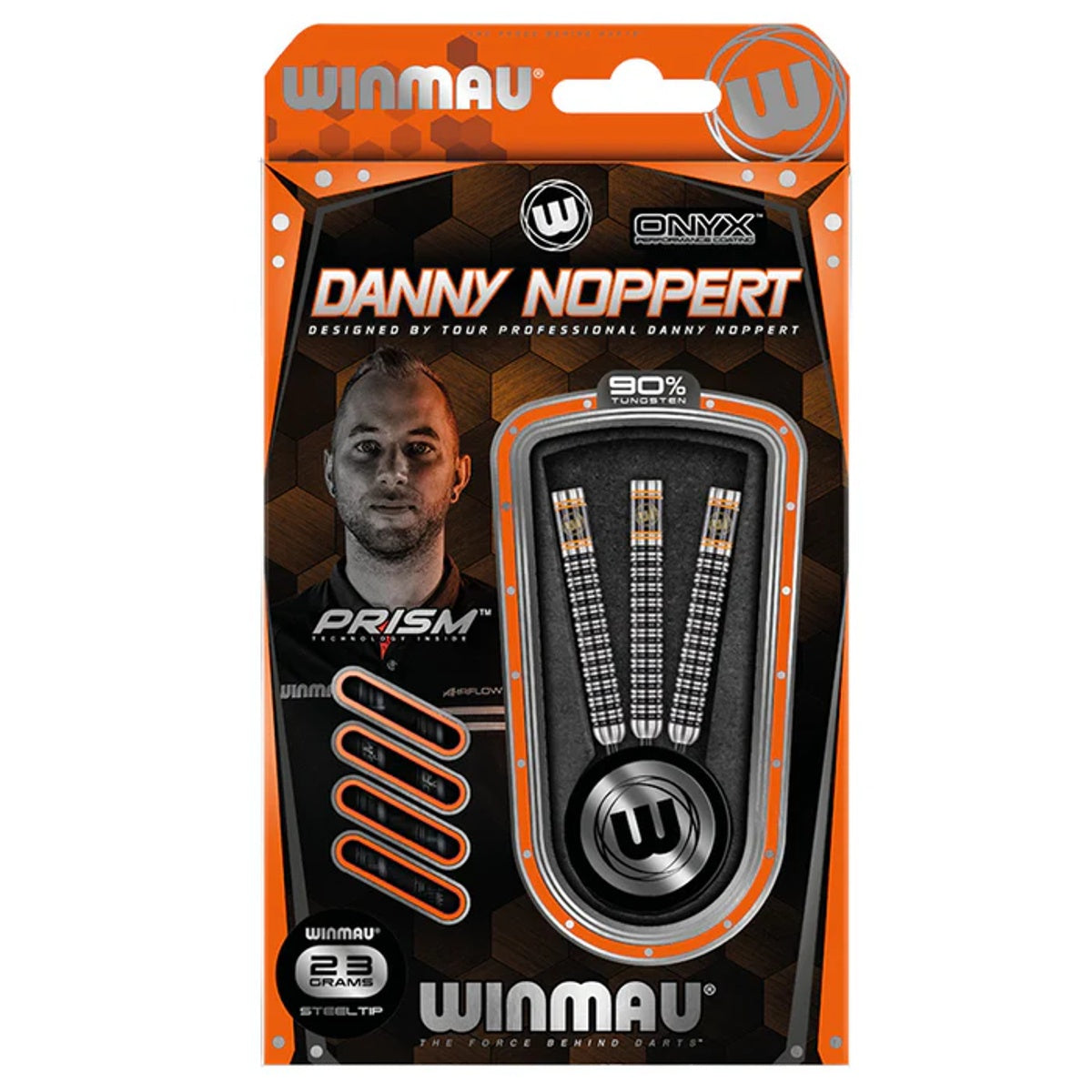 Danny Noppert 90% Tungsten Steel Tip Darts by Winmau