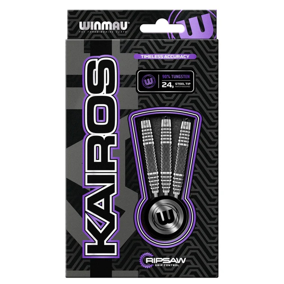 Kairos 90% Tungsten Steel Tip Darts by Winmau