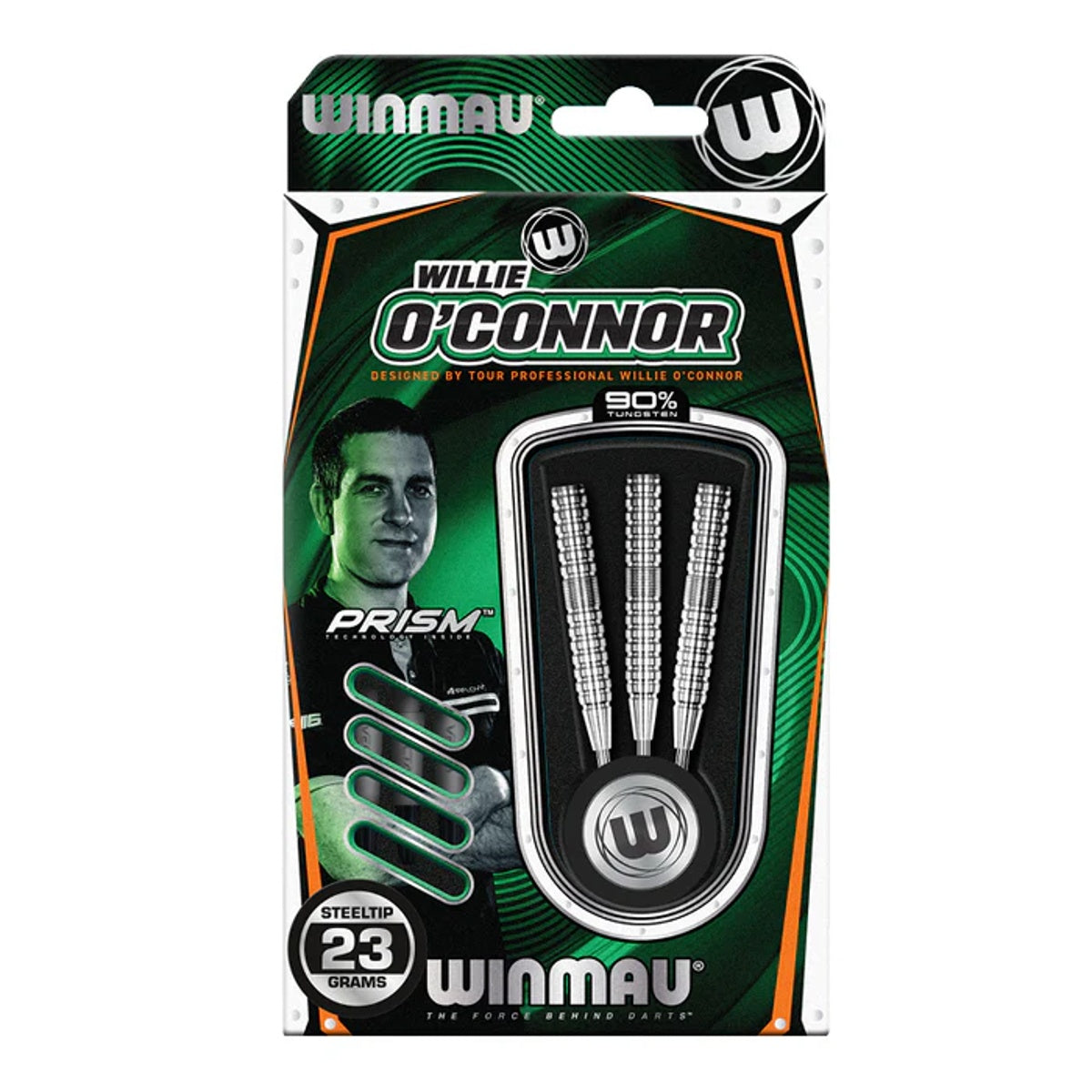 Willie O'Connor 90% Tungsten Steel Tip Darts by Winmau