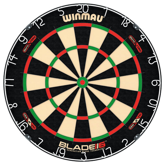Blade 6 Dual Core Dartboard by Winmau