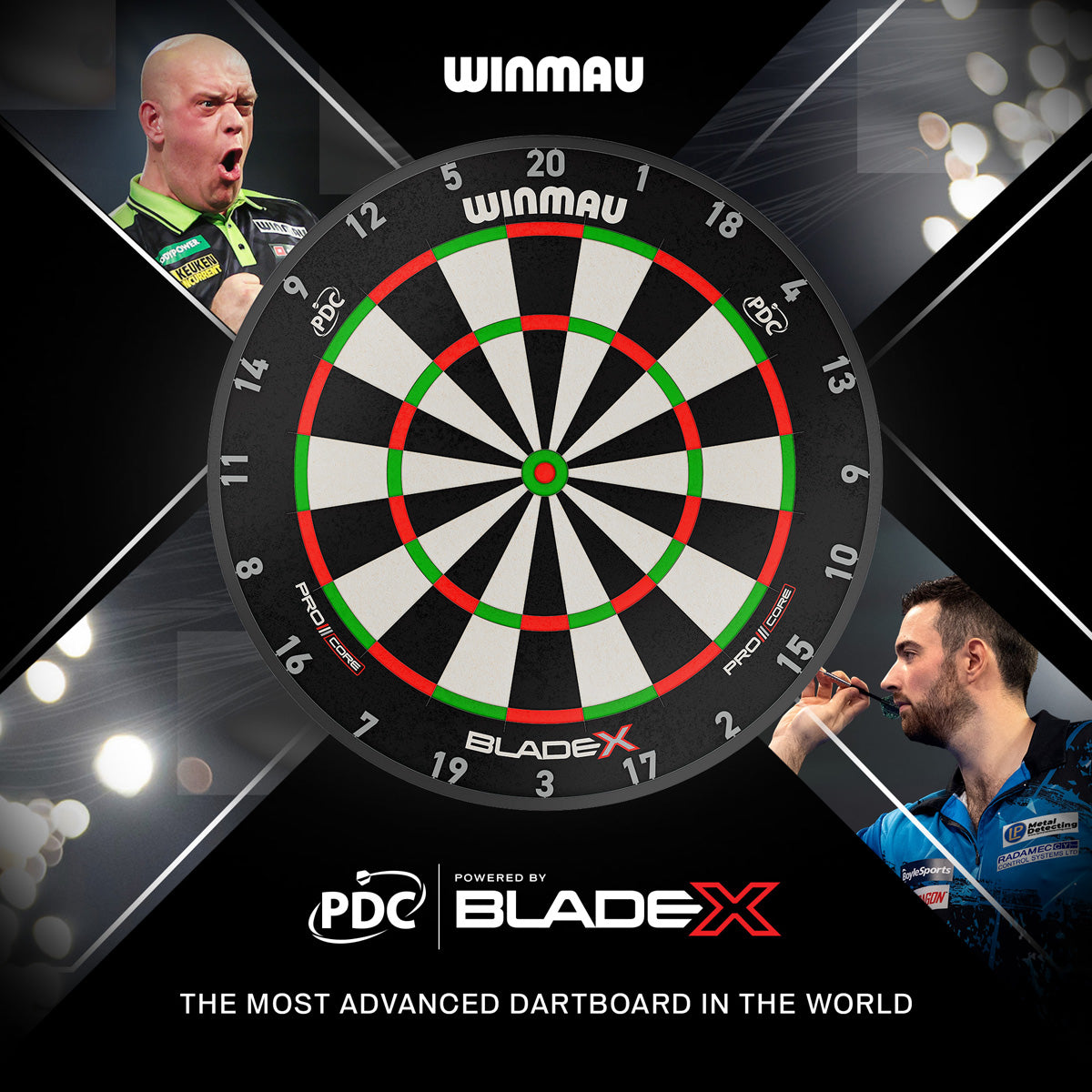 Winmau Blade X - Official PDC Dartboard