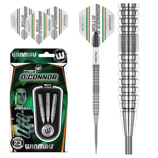 Willie O'Connor 90% Tungsten Steel Tip Darts by Winmau