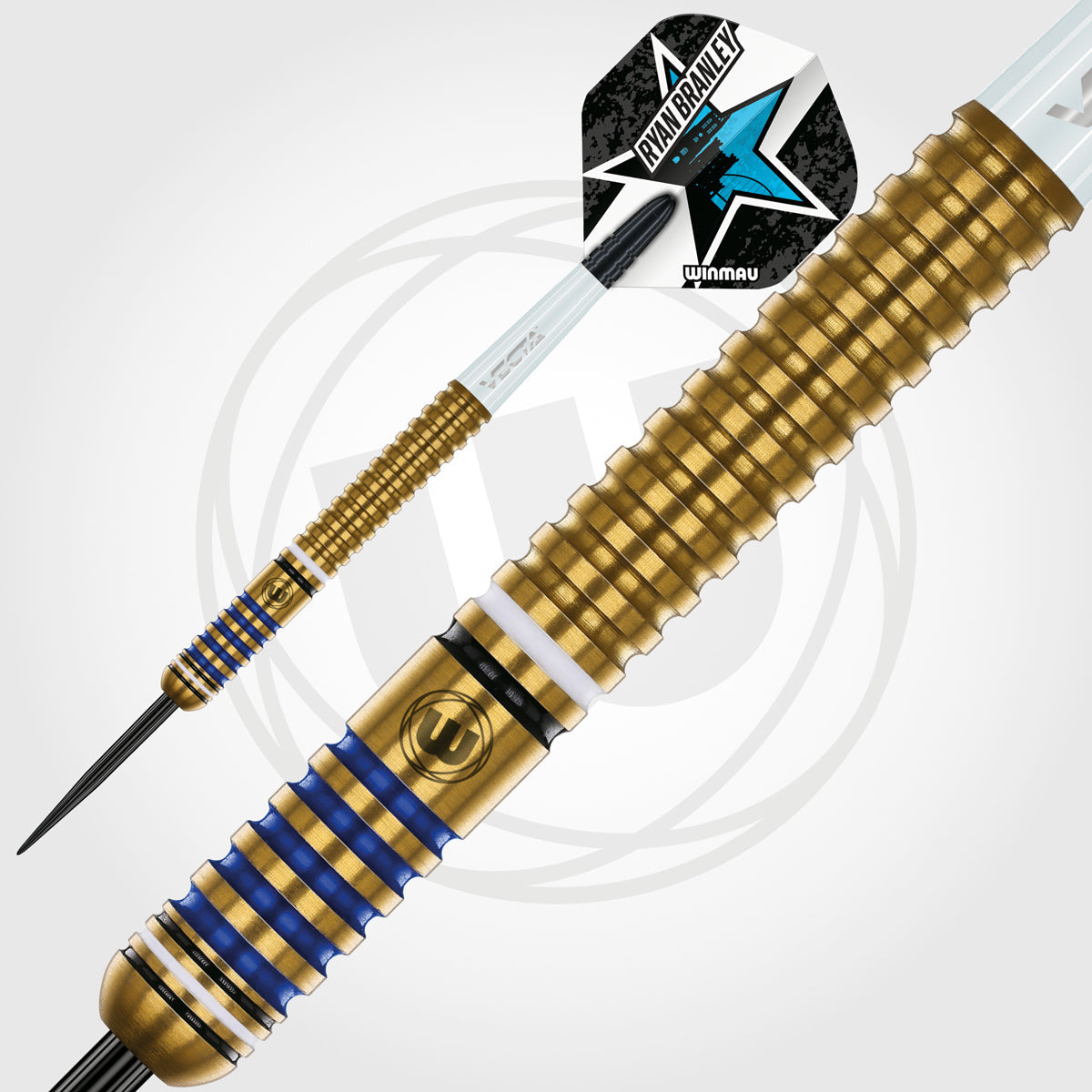 Winmau Ryan Branley 90% Tungsten Steel Tip Darts