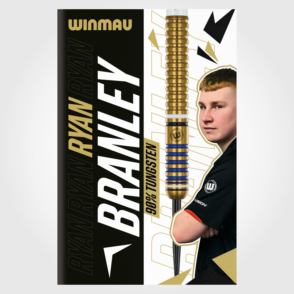 Winmau Ryan Branley 90% Tungsten Steel Tip Darts