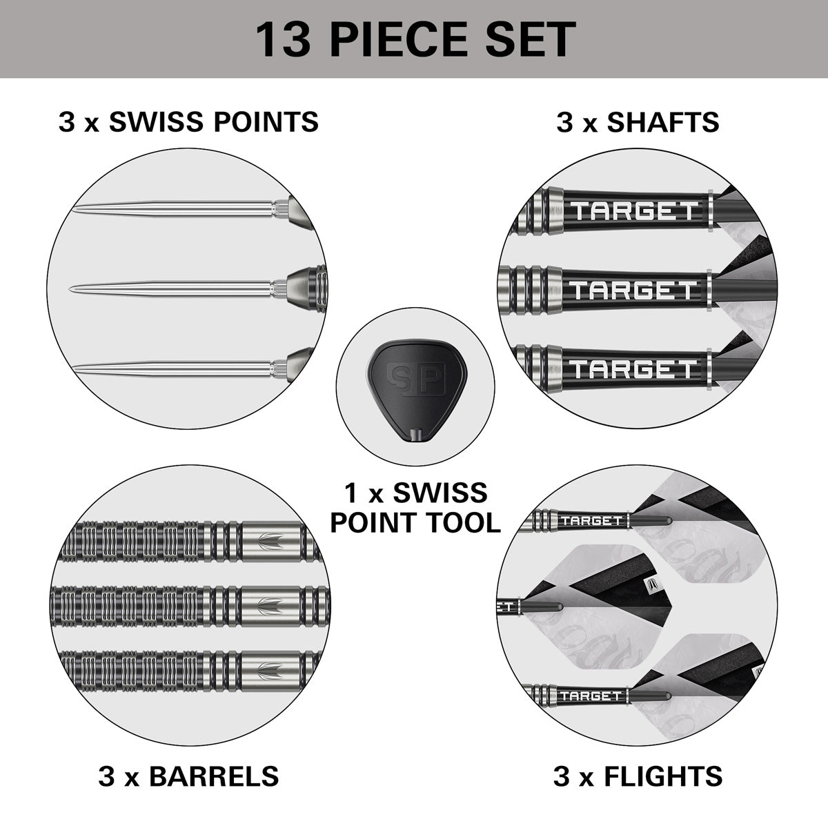 Target Beau Greaves G1 90% Tungsten SP Steel Tip Darts