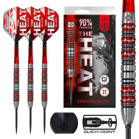 Harrows Damon Heta Series 3 90% Tungsten QP Steel Tip Darts