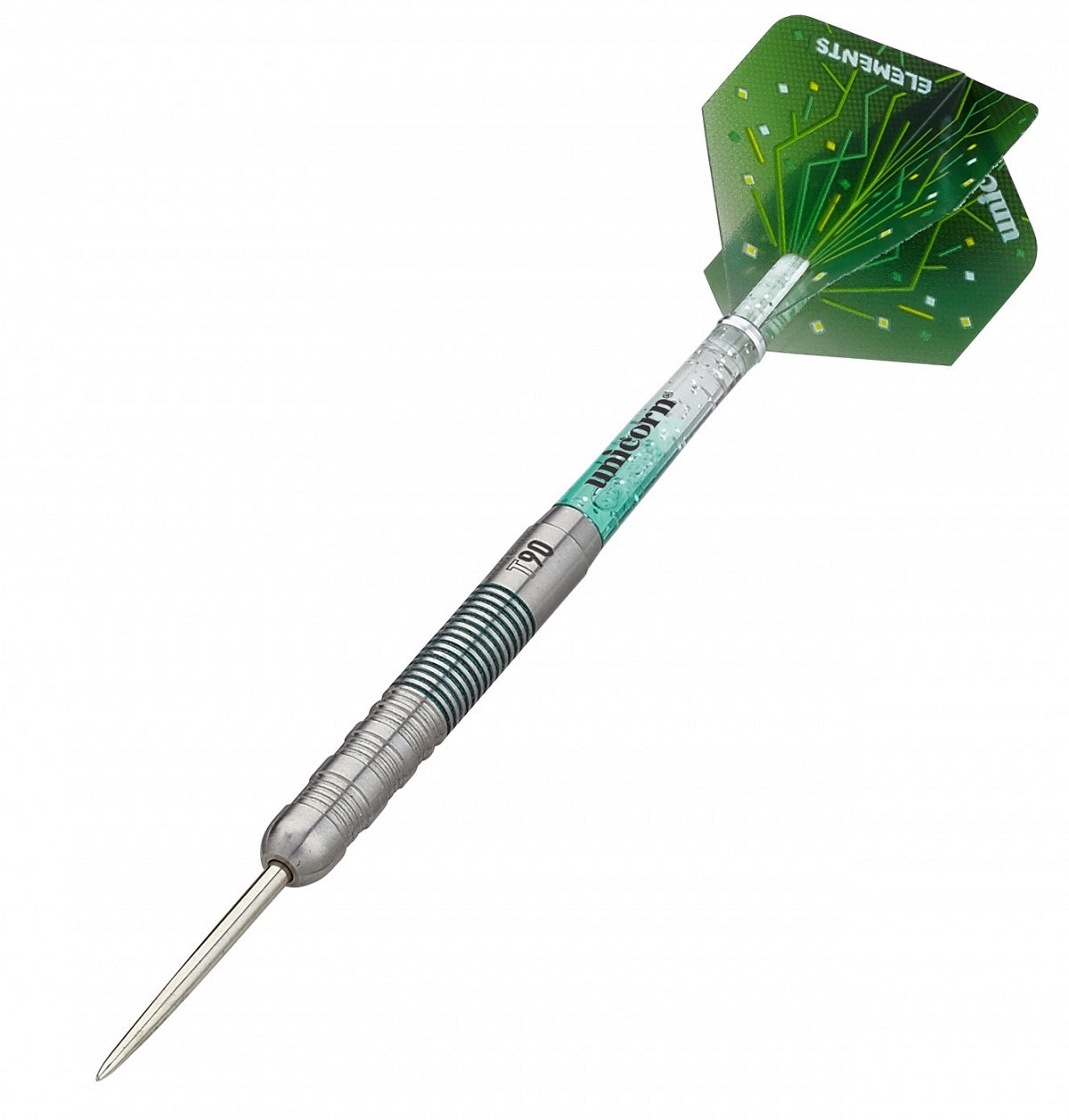 Unicorn T90 Type 1 Core XL Green 90% Tungsten Steel Tip Darts