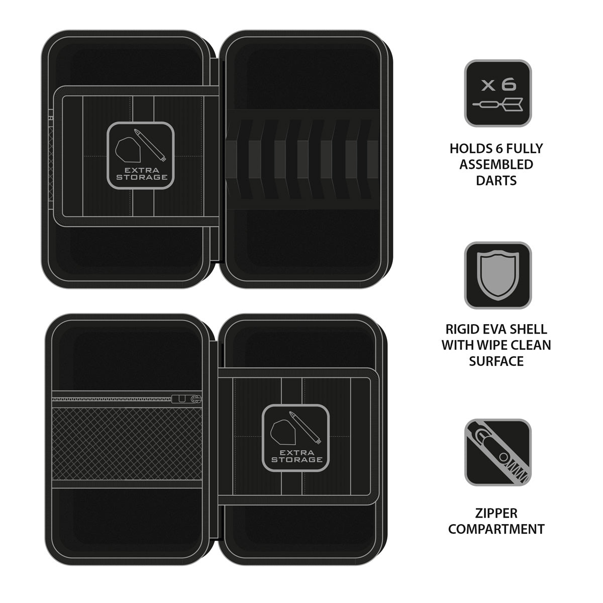 Harrows Ryan Searle Pro 6 Dart Case