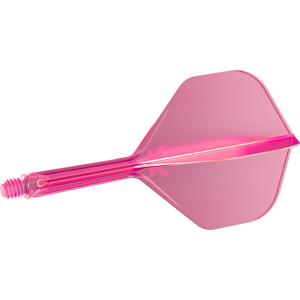 K-Flex Neon Pink No2 One Piece Dart Flights by Target