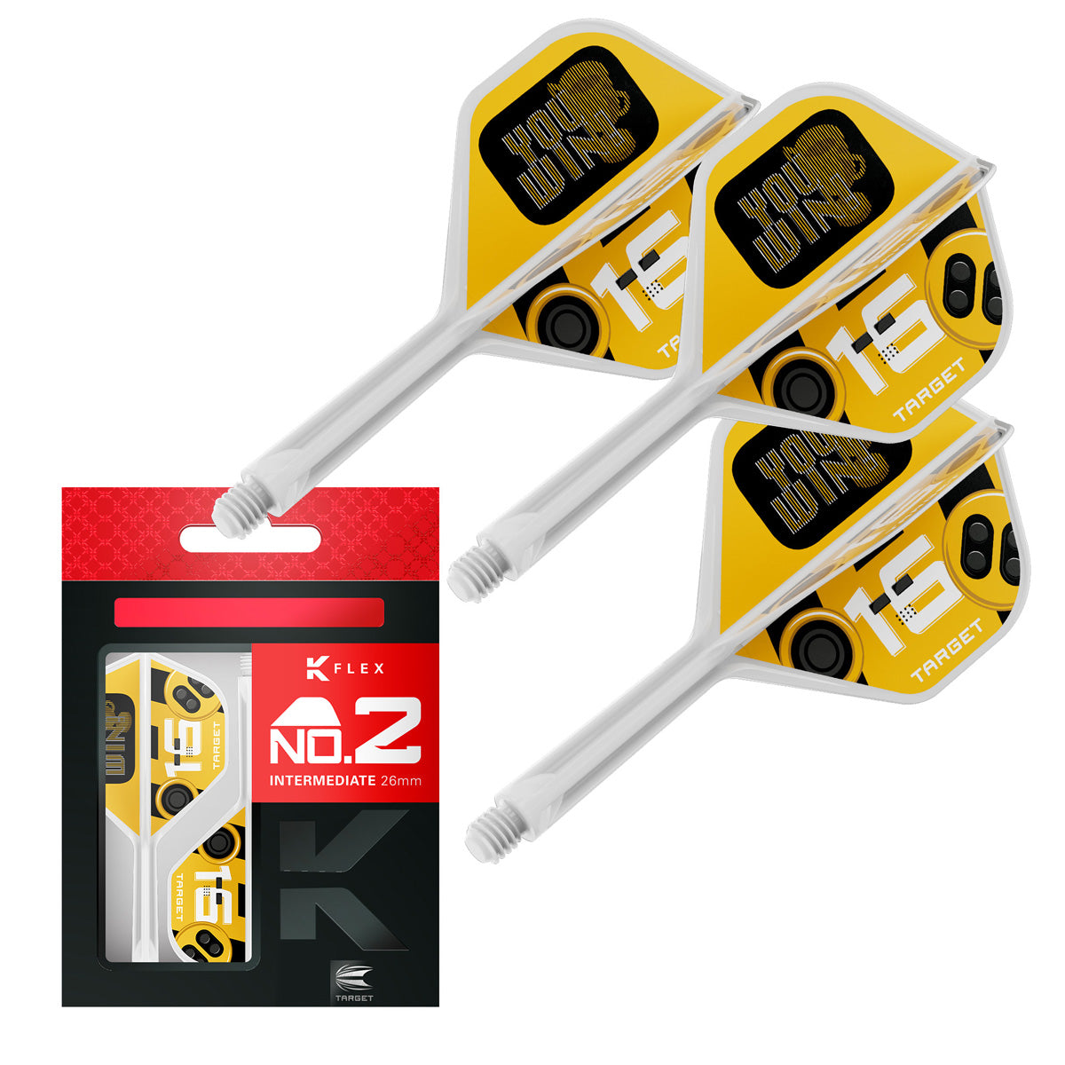 Target K-Flex You Win No2 Integrated Flights & Shafts