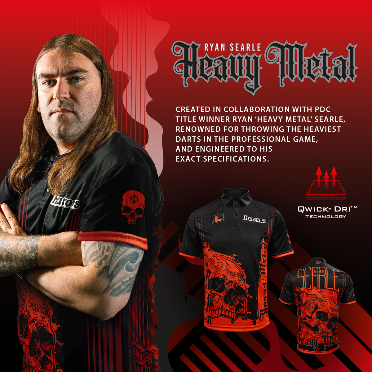 Harrows Ryan Searle Player Shirt