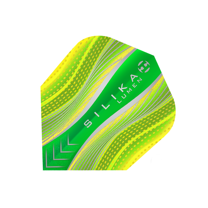 Silika Lumen - Patented Tough Crystalline Coated Flights - No6 Dart Flights by Harrows