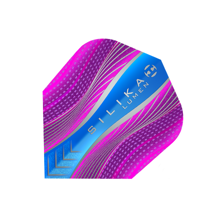 Silika Lumen - Patented Tough Crystalline Coated Flights - No6 Dart Flights by Harrows