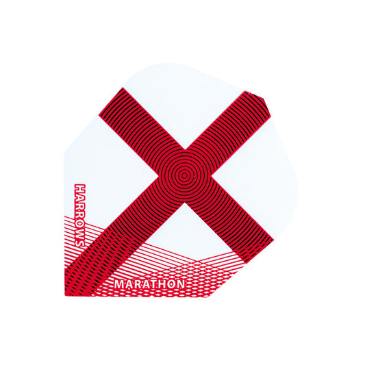 Marathon - St Georges Cross No6 Dart Flights by Harrows