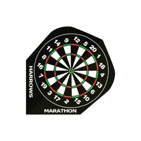 Marathon - Dartboard No6 Dart Flights by Harrows