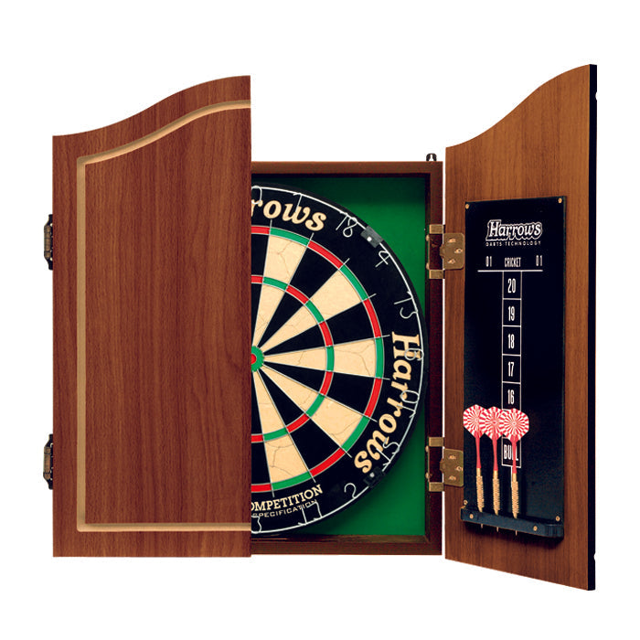 Harrows Pro's Choice Dartboard & Cabinet Set