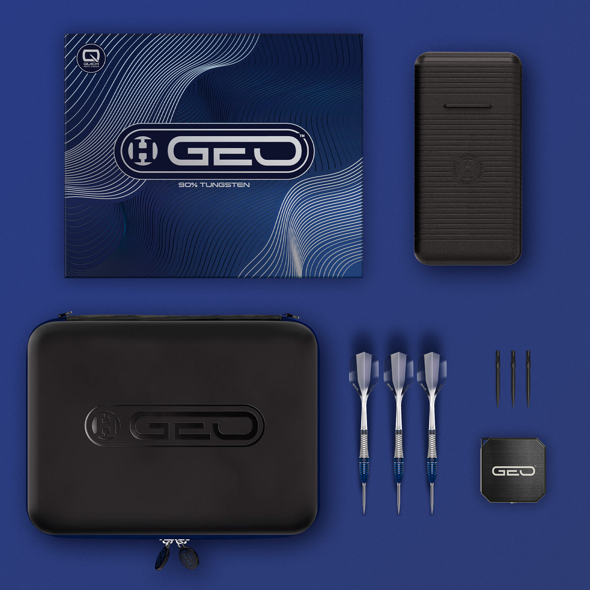 Harrows Geo Bomb 90% Tungsten QP Steel Tip Darts