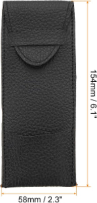 Dart Case, PU Leather Dart Wallet Bag with Stand Holds 3 Steel Tip or Soft Tip Darts