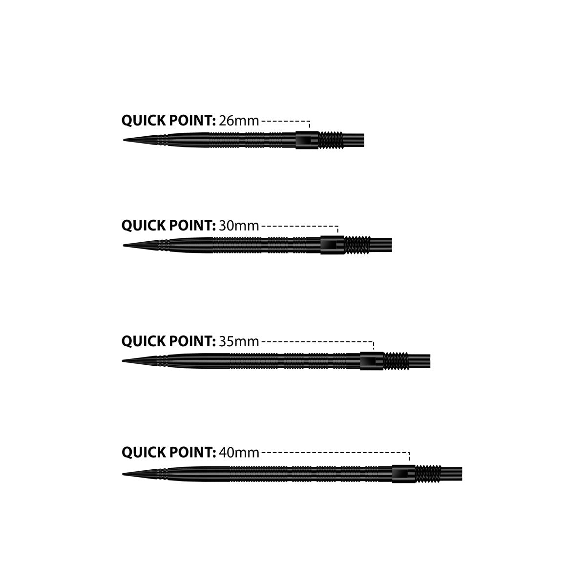 Harrows Micro Grip Quick Points