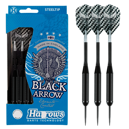 Black Arrow 24gR Steel Tip Darts