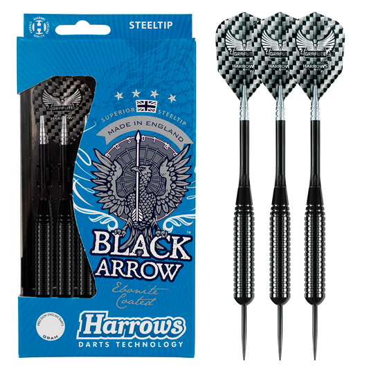 Black Arrow 26gR Steel Tip Darts