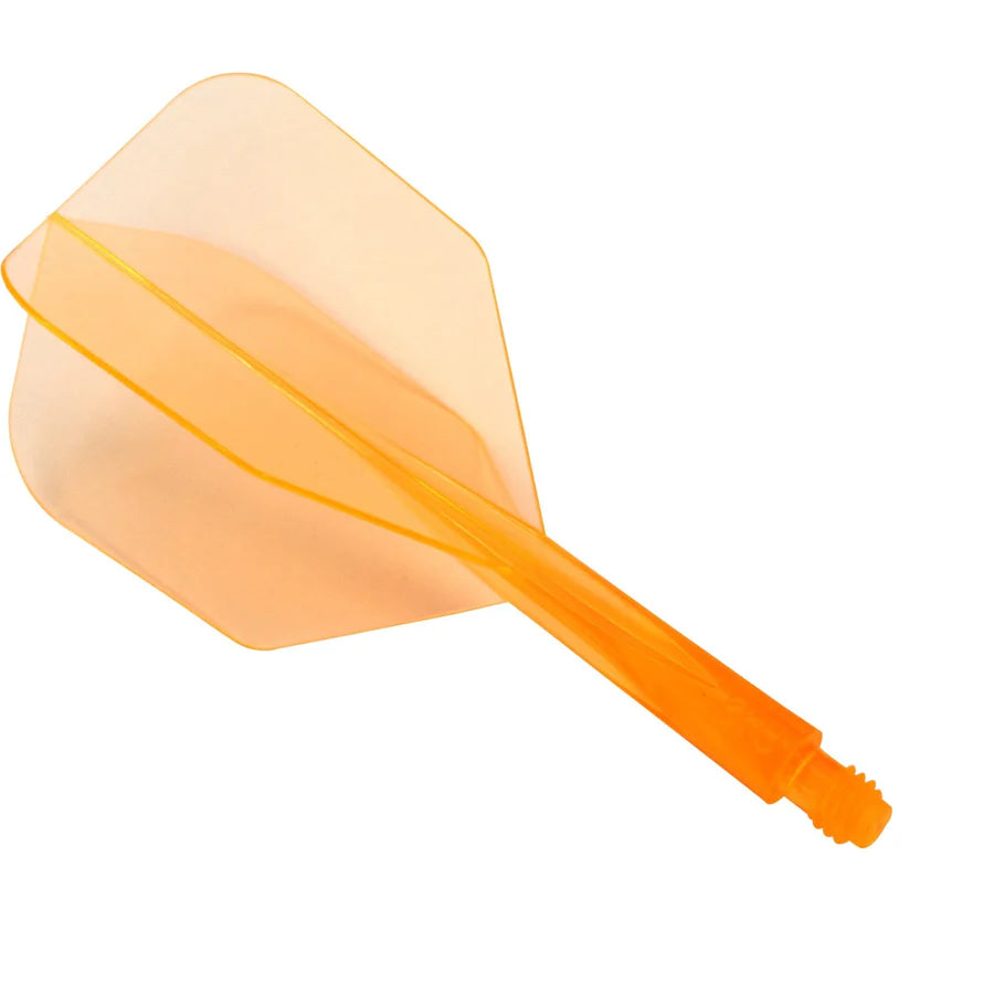 Condor AXE Dart Flights, Neon Orange, Small, Short Length