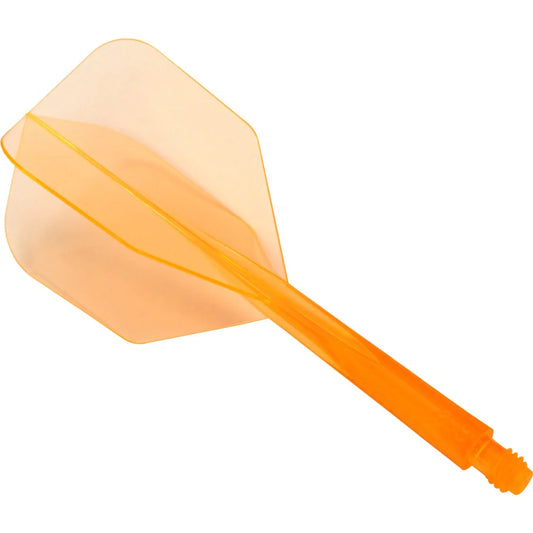 Condor AXE Dart Flights , Neon Orange, Small, Long Length