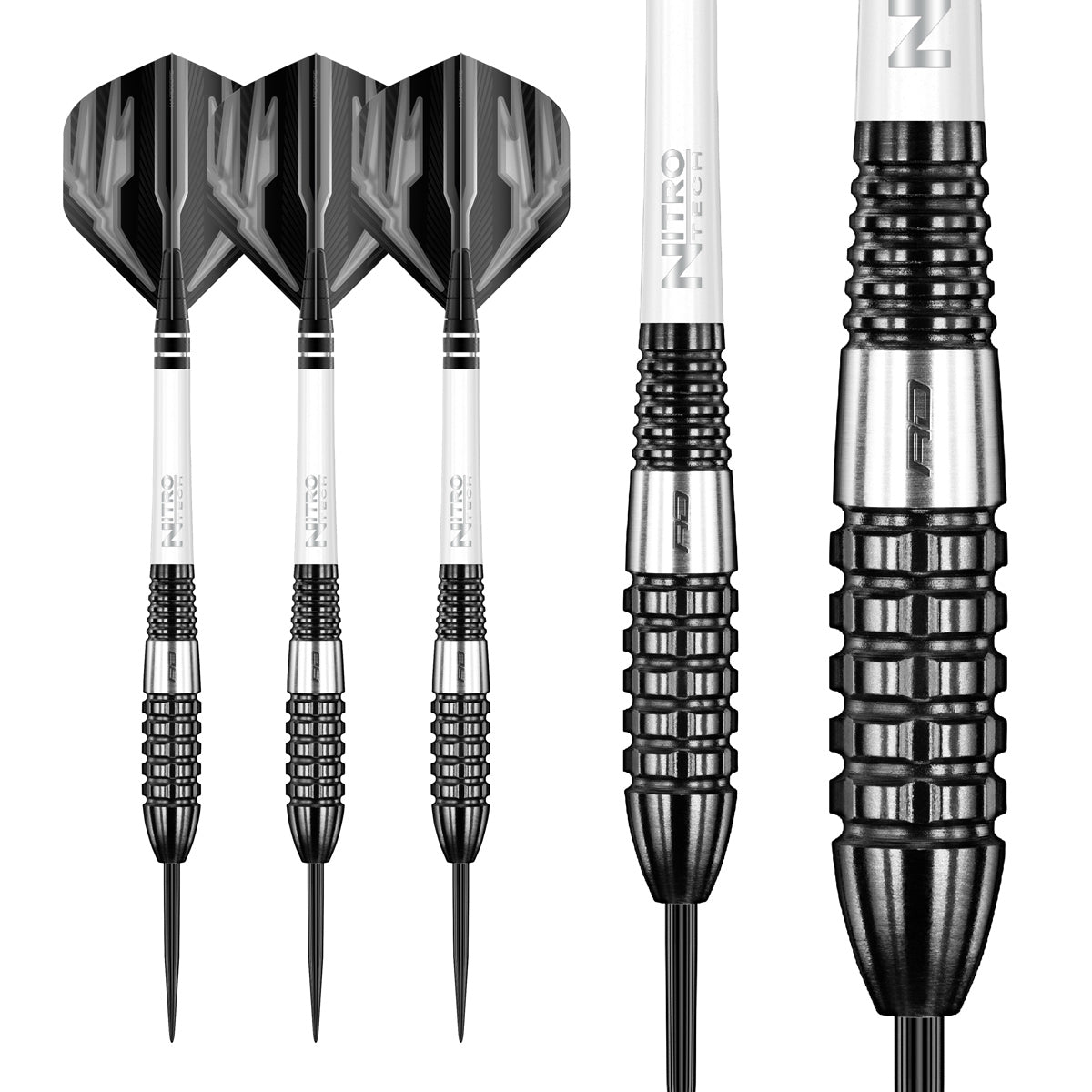 Carnage 4 90% Tungsten Steel Tip Darts by Red Dragon