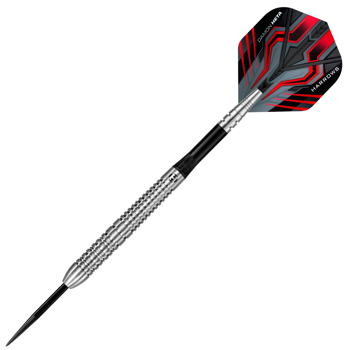 Damon Heta Natural Silver 90% Tungsten Steel Tip Darts by Harrows