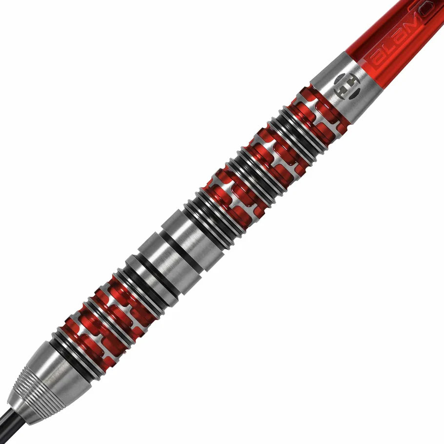 Harrows Damon Heta The Heat Series 3 Steel Tip Darts, 90% Tungsten