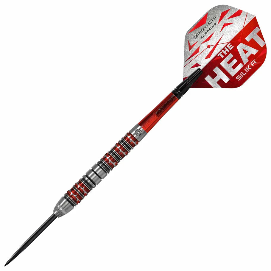 Harrows Damon Heta The Heat Series 3 Steel Tip Darts, 90% Tungsten