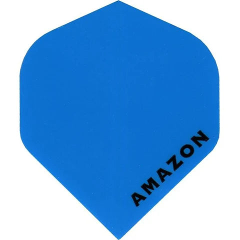 Amazon Dart Flights, Blue, No 2 Shape, 100 Micron
