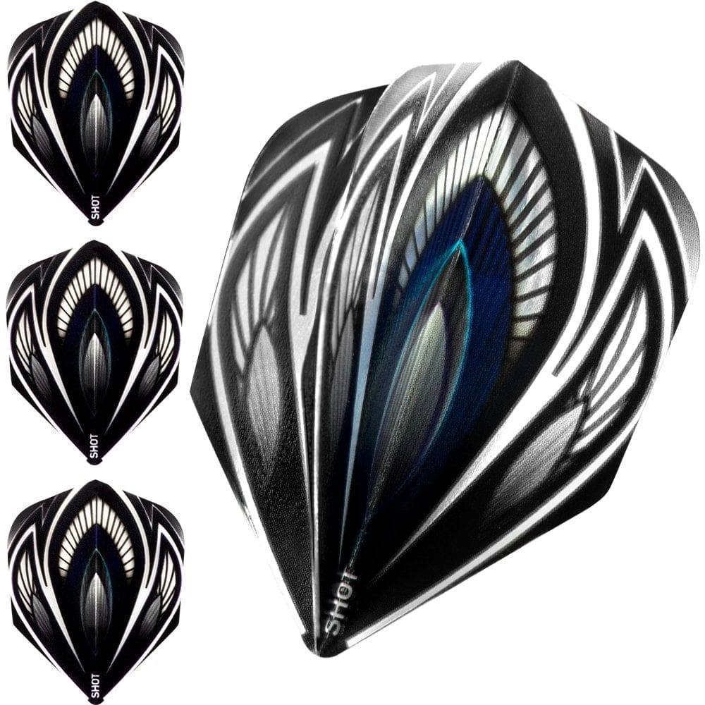 Shot Dart Flights - 100 Micron - Birds of Prey - No6 - Falcon